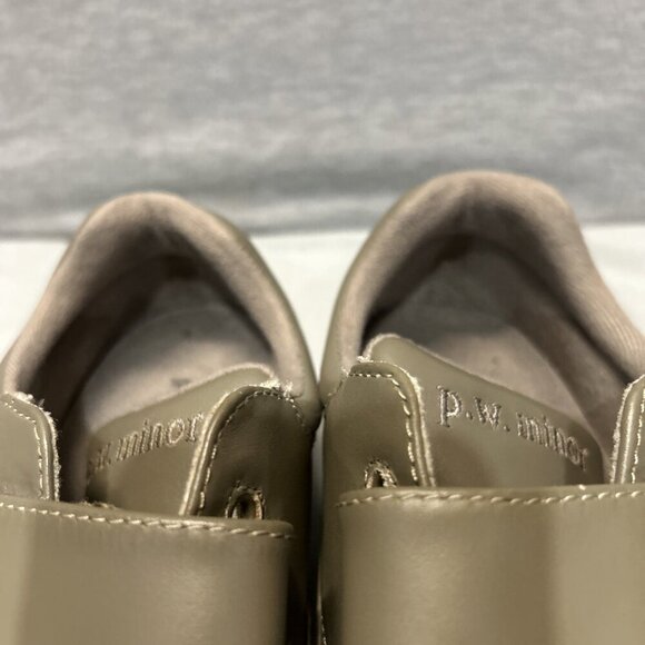 PW Minor Pleasure Strap Taupe Leather Orthopedic Shoes Womens Size 7 W - Picture 5 of 7